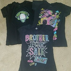 3 Girl's t-shirts♡